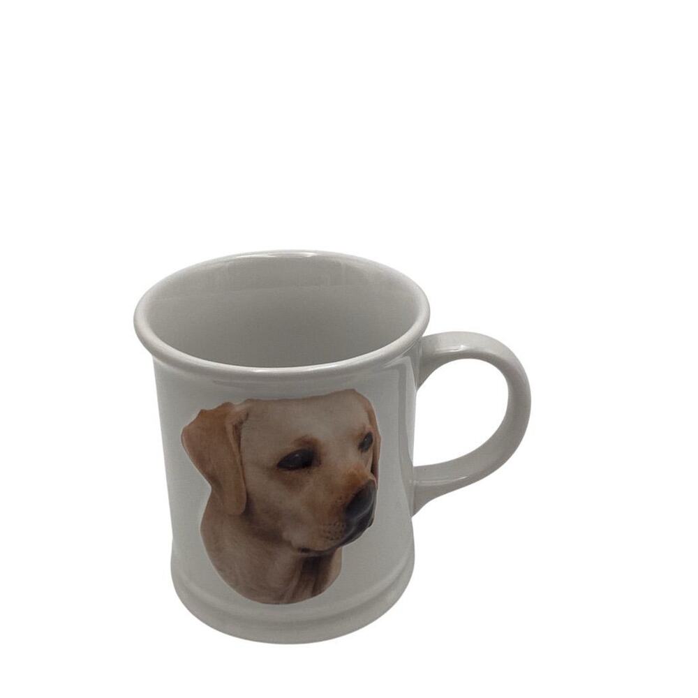 Xpres Yellow Lab‎ Dog Ceramic Mug by Barbara Augello Vintage 2002